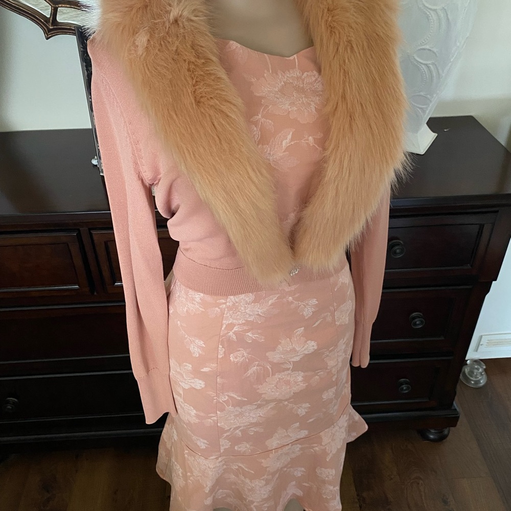 Eva Mendez NY&C dress and sweater